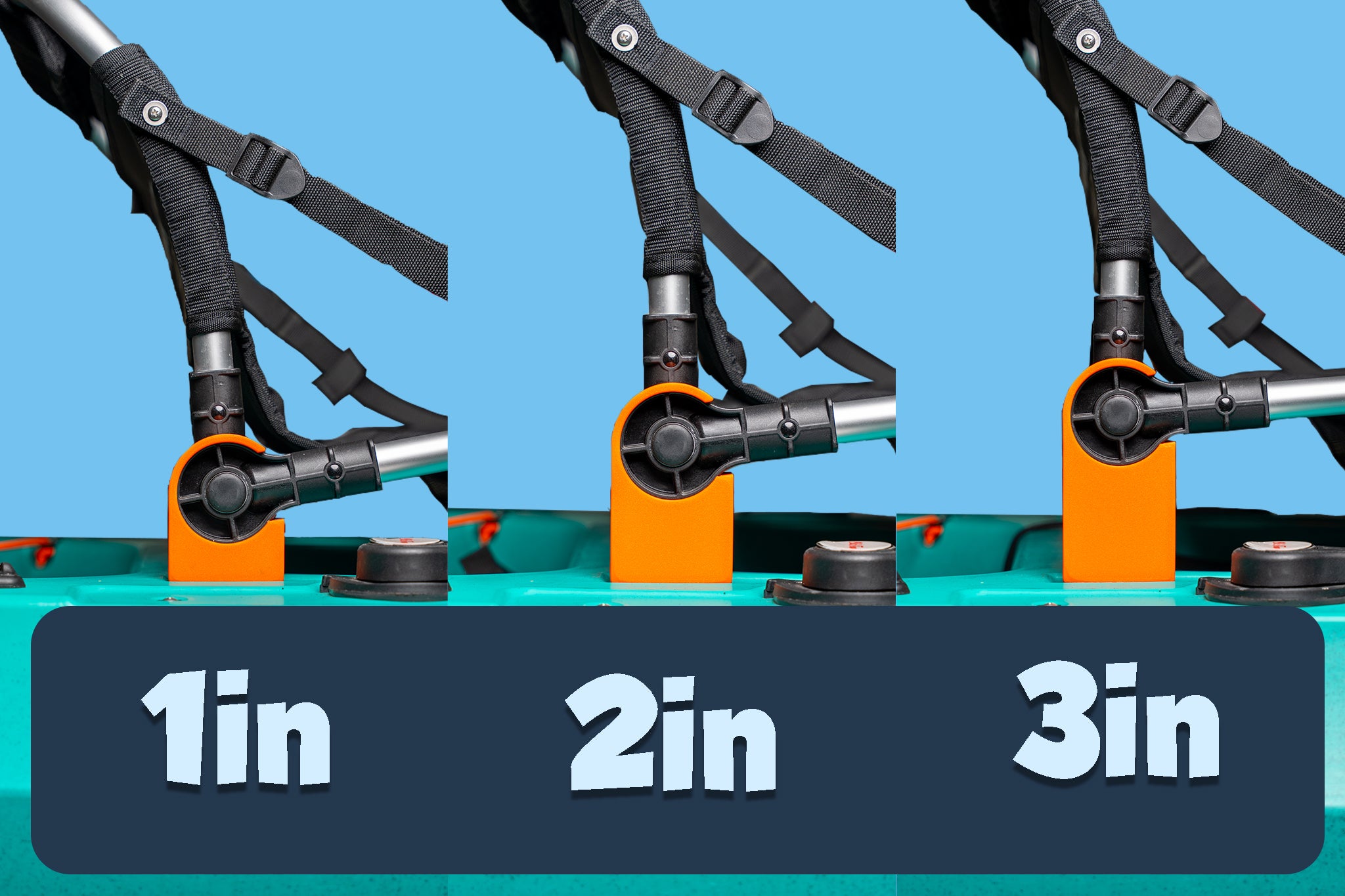 Rear Seat Risers For Sportsman PDL